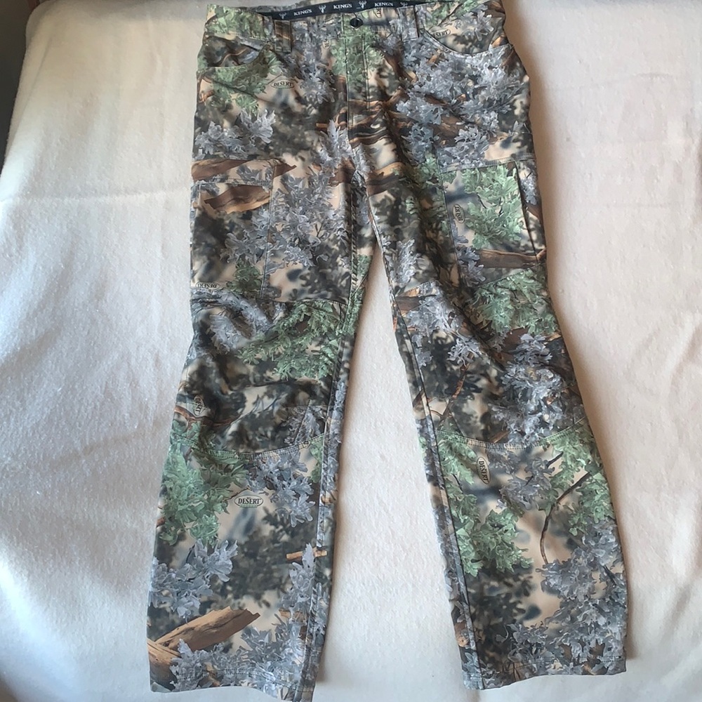 Kings Camo XKG Desert Shadow Camouflage Hunting Pants Men’s Size 40